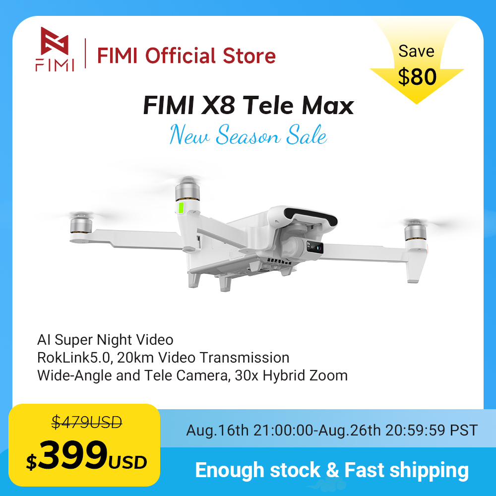 Drone Thermal Imaging - FIMI X8 Tele Max Neue Drohne