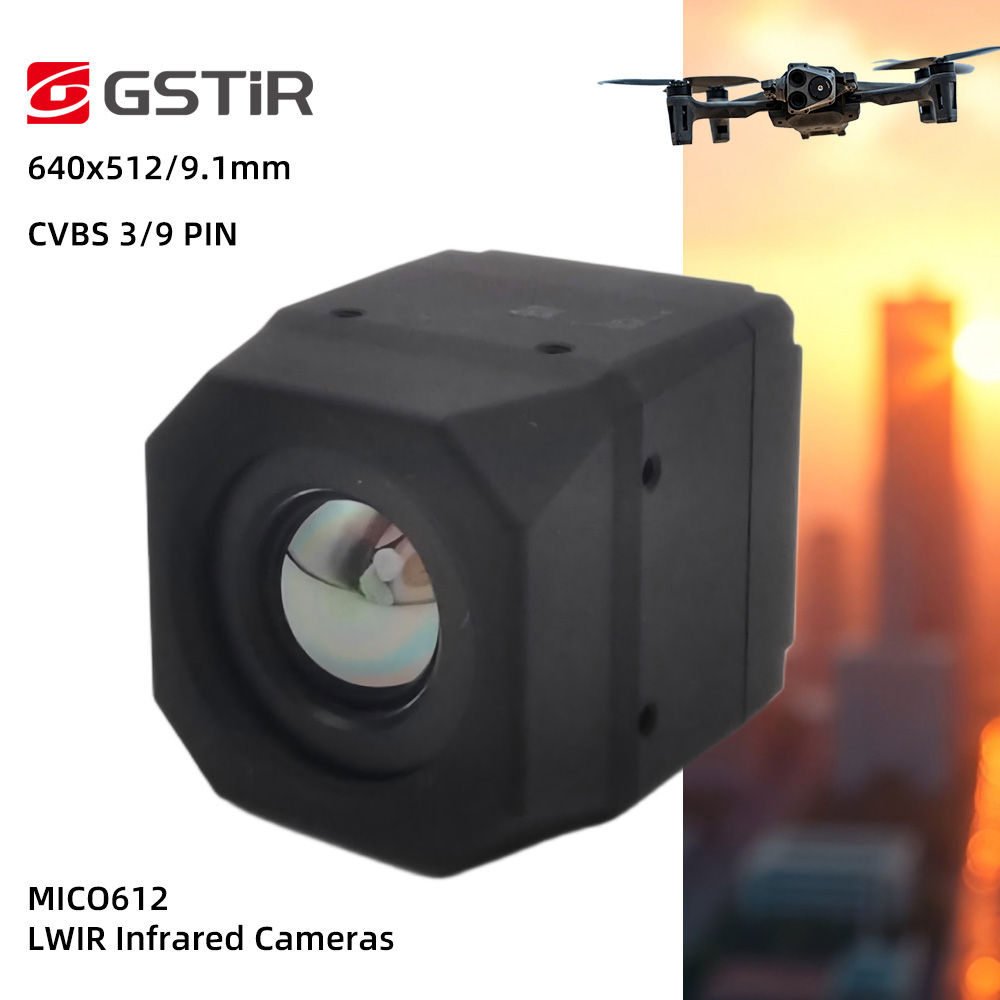 Drone Thermal Imaging - GSTir Premium Hochleistungs-MICO612 Ungekühltes LWIR-Kern 640x512