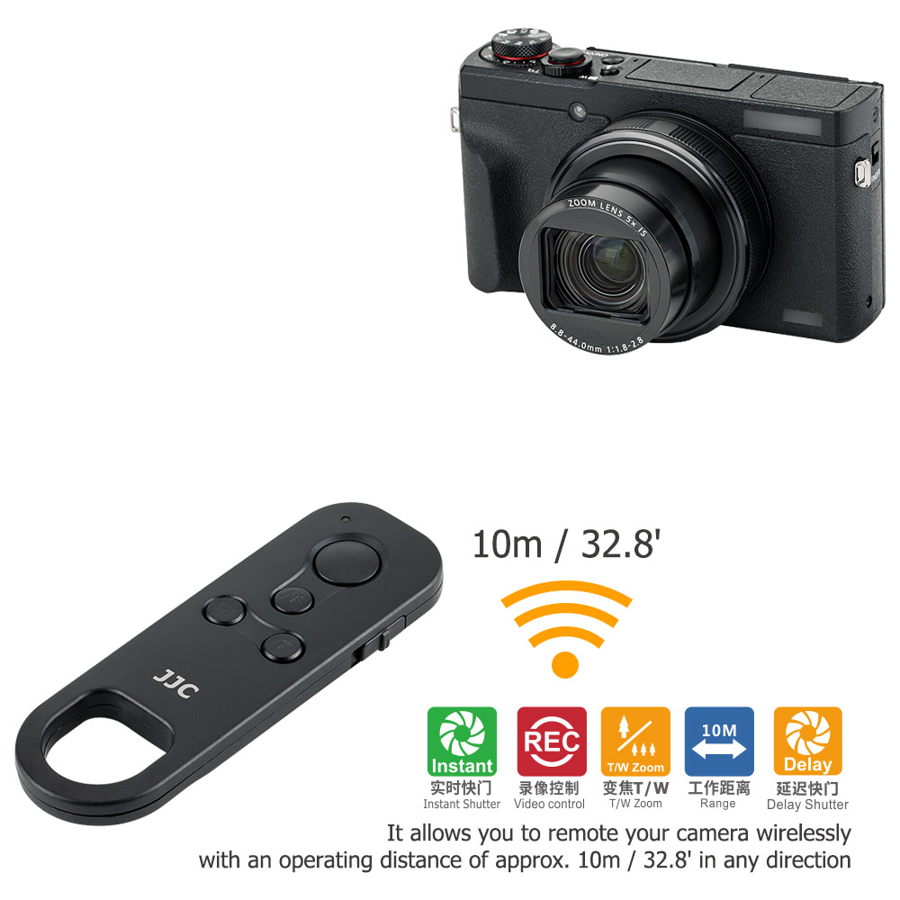 Canon Camera Eos R50 - JJC BR-E1 Bluetooth-Fernbedienung für Canon PowerShot