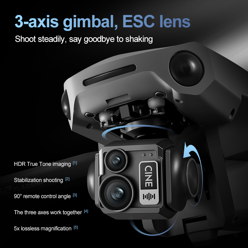 8K 3-Achsen-Gimbal Bürstenlose – Drone Mapping Bewertung und Preis