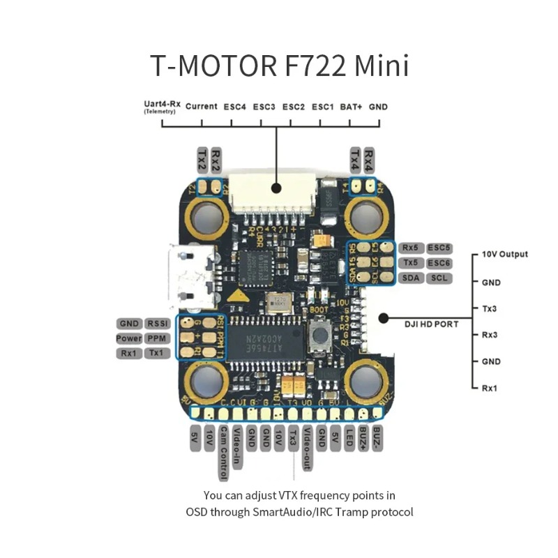 T-Motor MINI F7 & F45A 4-in-1  – Betaflight Fc F7 Bewertung und Preis