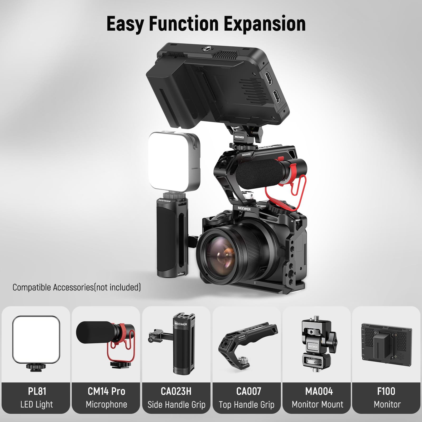 NEEWER R50 Kamerakäfig, kompat – Canon Camera Eos R50 Bewertung und Preis