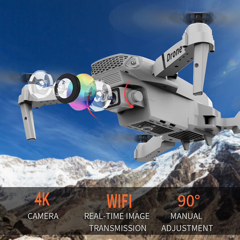 Tragbare E88 PRO Drohne mit Fa – Eachine Drone E58 Bewertung und Preis
