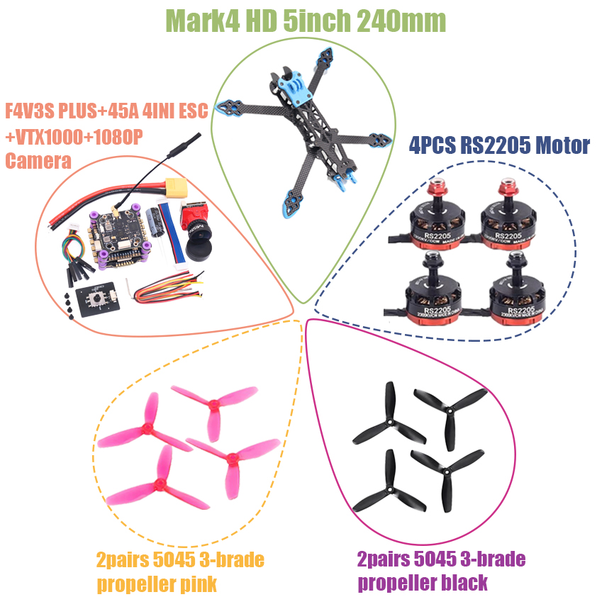 Happy F4V3S PLUS MARK4-HD Mark – Betaflight Fc F4 Bewertung und Preis