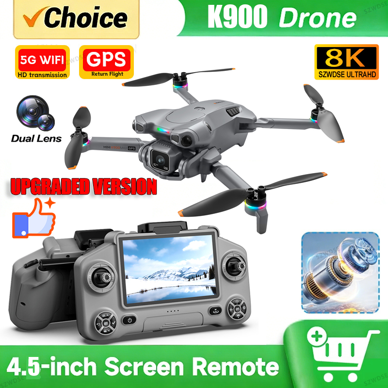 Neue K900 MAX GPS-Drohne mit 4 – Drone Mapping Bewertung und Preis
