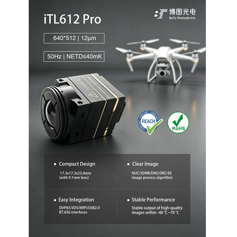 Itl612 CVBS Mini 640*512 9,1mm – Drone Thermal Imaging Bewertung und Preis