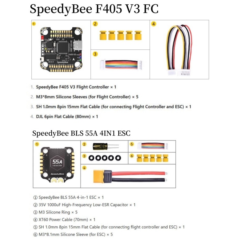 SpeedyBee F4 F405 V4 55A BLS 3 – Betaflight Fc F4 Bewertung und Preis