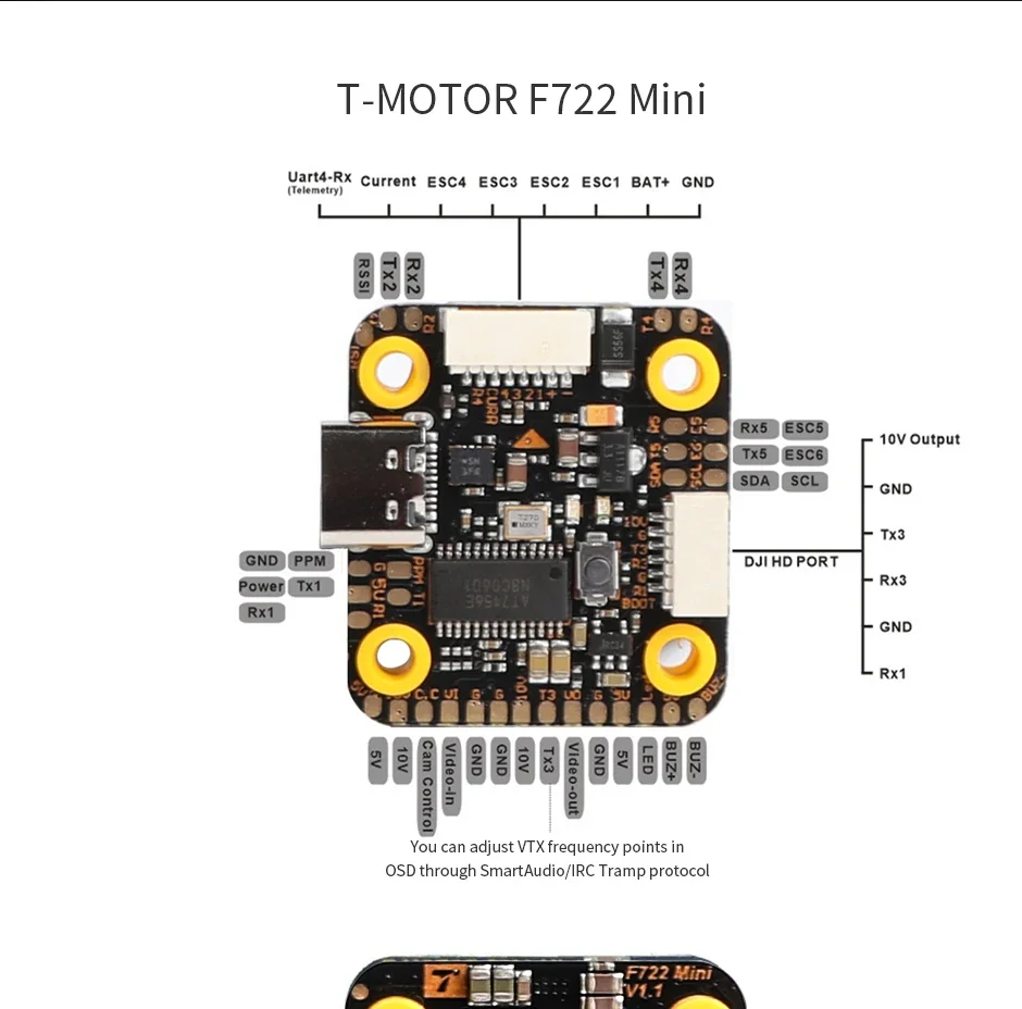 T-Motor MINI F7 FC & F45A 4in1 – Betaflight Fc F7 Bewertung und Preis